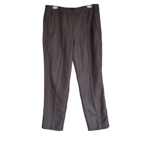 Abercrombie & Fitch mens M brown cuffed trousers pants preppy old money career